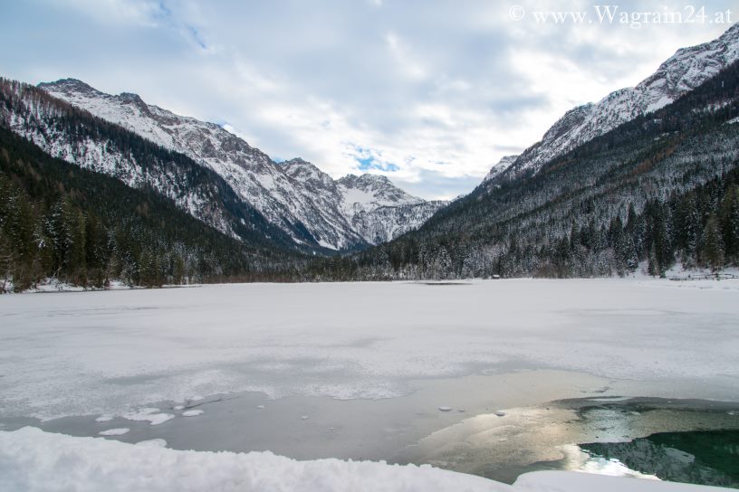 Vereister Jägersee im Winter