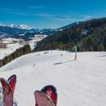 Gondelfahrt zum Ski-Nostalgie 2015 in Wagrain