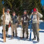 Gruppenfoto  vom Ski-Nostalgie 2015 in Wagrain