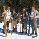 Ski-Nostalgie Gruppenfoto 2015 in Wagrain